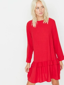 Платье короткое женское Trendyol TWOAW23EL00951 34 Red (8683047868868)