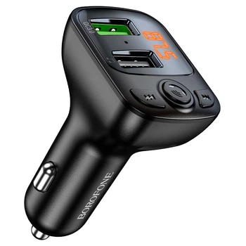 FM - трансмітер BOROFONE BC41 Eminency QC3.0 Black
