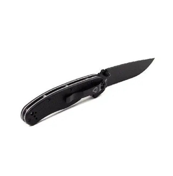 Нож складной карманный Ontario 8861 RAT II BP Liner Lock Black 178 мм