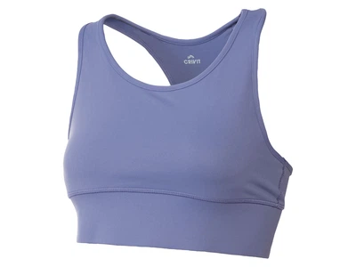 Спортивный топ со съемными вкладышами для женщины Crivit LYCRA® 388309 XS Фиолетовый