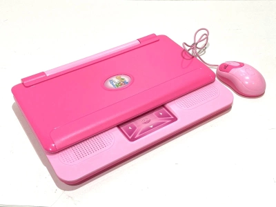 Ноутбук детский Limo Toy интерактивный 35 функций Розовый (SK 7442)