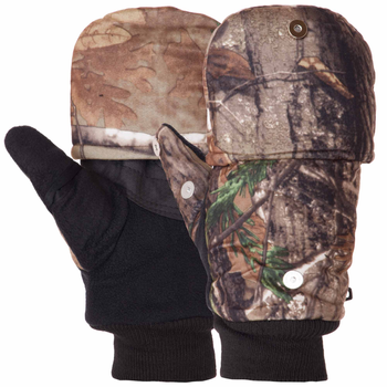 Рукавички-рукавички тактичні рукавички з відкидними пальцями, рукавички багатоцільові, для полювання та риболовлі рукавички спінінгіста Розмір L BC-9243