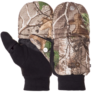 Рукавички-рукавички тактичні рукавички з відкидними пальцями, рукавички багатоцільові, для полювання та риболовлі рукавички спінінгіста Розмір L BC-9232