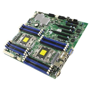 Материнская плата серверная Supermicro MBD-X9DR7-LN4F (2*LGA 2011, C602, LSI 2308, LAN 4x1Gb/s)