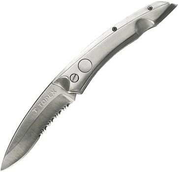Нож складной TOPEX с фиксатором 80 мм (98Z110)
