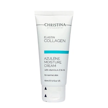 Увлажняющий крем с коллагеном и эластином Christina Elastin Collagen Azulene Moisture Cream