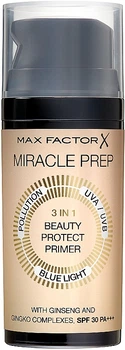 Праймер для обличчя 3в1 - Max Factor Miracle Prep 3in1 Beauty Protect Primer SPF 30 PA+ 30ml () (750749-136401)
