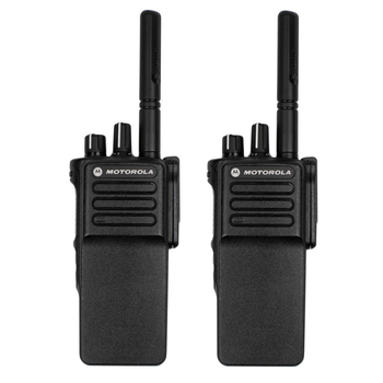 Комплект 2 шт Рация цифровая профессиональная армейская Motorola DP4400e VHF Li-Ion 2100 мАч