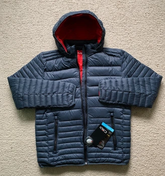 Мужская куртка CMP MAN JACKET SNAPS HOOD 32K3167-U911 52 (XL) серый (11910020)