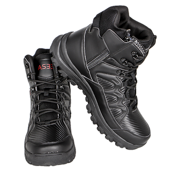 Ботинки Lesko GZ706 р.42 Black высокие для тренировок и походов