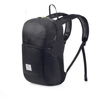 Рюкзак компактний Naturehike Ultralight NH17A017-B 22 л, чорний (6927595725092)