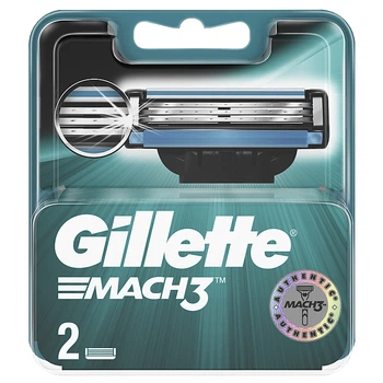 Змінні касети для гоління - Gillette Mach3 2шт (36409-34311)