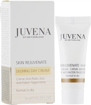 Разглаживающий дневной крем для нормальной и сухой кожи - Juvena Rejuvenate Delining Day Cream Normal To Dry (пробник) 5ml (328267-14414)