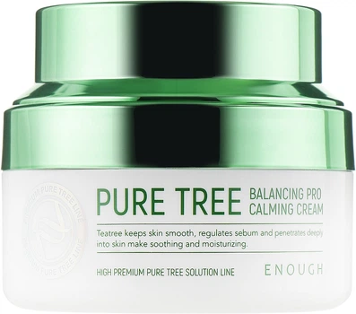 Успокаивающий крем с экстрактом чайного дерева - Enough Pure Tree Balancing Pro Calming Cream 50ml (841770-2479)