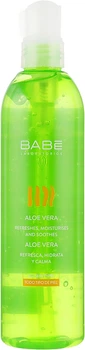Увлажняющий успокаивающий гель со 100% алоэ вера - Babe Laboratorios Aloe Gel 395ml (101328-28283484)