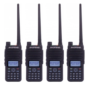 Комплект 4 шт рацій професійних DMR Baofeng DM-1801 VHF/UHF 5 Вт 2200 mAh до 16 км