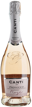 Вино ігристе Canti Prosecco Millesimato Rose рожеве сухе 0.75 л 11% (8005415059492)