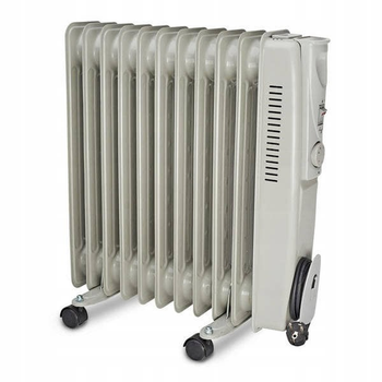 Масляный Обогреватель Радиатор 9 Секций Firex 2000W белый