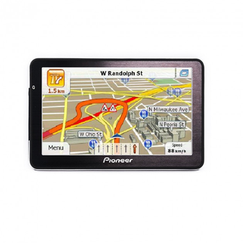 GPS Навігатор Pioneer GPS-7009 9128 DDR2 128Mb 8Gb Чорний (par_9128 GPS 7009)