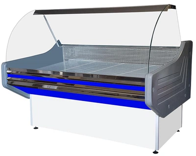 Холодильная витрина Универсальная COLD eco Prime Uni-D Cold 1.2 м сине-белая