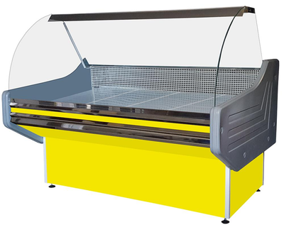 Холодильная витрина Универсальная COLD eco Prime Uni-D Cold 1.8 м желтая