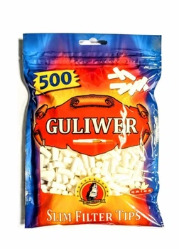 Фільтри для цигарок Guliwer Slim 6*15 мм (500 шт)