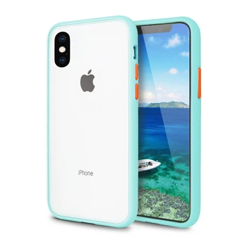 Чохол накладка xCase для iPhone XS Max Gingle series light blue orange