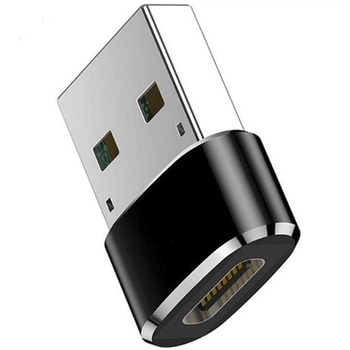 Портативний OTG адаптер Type-C на USB-A , перехідник для смартфона OEM UC2A-01