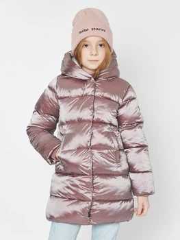 Дитяче зимове пальто для дівчинки Minoti 12COAT 4 37621KID 80-86 см Бронзове (5059030967376)