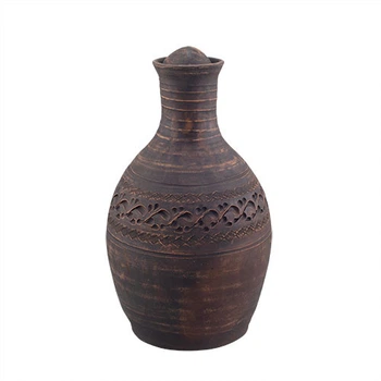 Бутылка глиняная 1,7л (резн.) KR5035-2