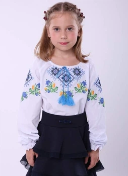 Дитяча вишиванка Vyshyvanka з машинною вишивкою 4339 134