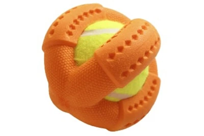 Игрушка AnimAll GrizZzly тенисный мяч 9536 L 11х11х11см оранжевый