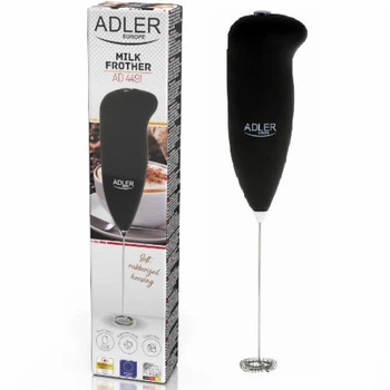 Взбиватель молока Adler AD 4491 – ручной вспениватель для молока, сливок и соусов