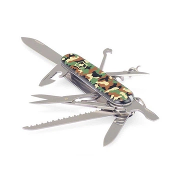 Складаний швейцарський ніж Victorinox Vx13713.94 Huntsman 15 функцій 91 мм камуфляж