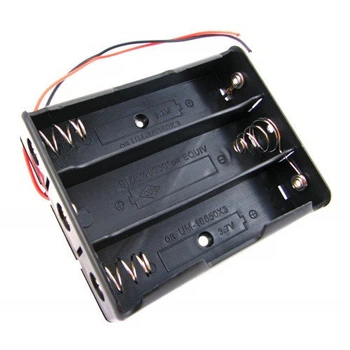 Бокс на три 18650 батареи 11.1 В питание Arduino