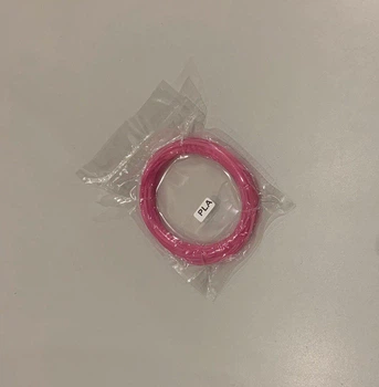 Пластиковые нити PLA для 3D ручек 10 метров Pink 10 шт
