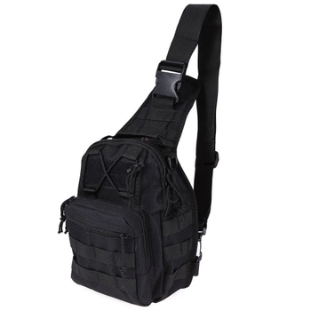 Тактическая военная сумка рюкзак OXFORD 600D Black