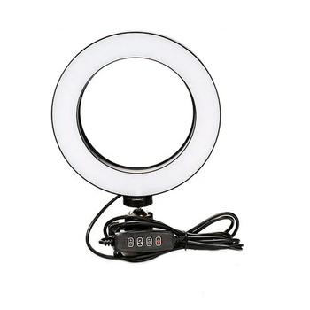 Кольцевая LED лампа USB 5Вт 16см 1/4 для селфи кольцо кольцевой свет