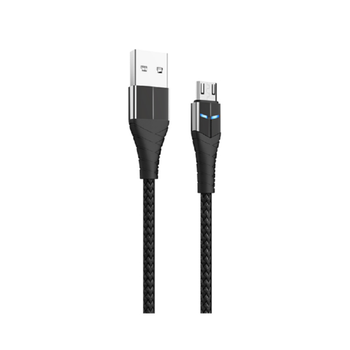 Кабель Koni Strong Micro USB Flash charging KS11m 1.2m 2.4A black