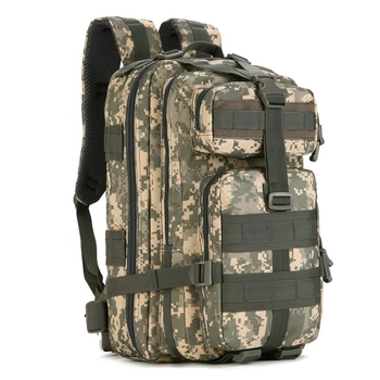 Рюкзак Protector plus S411 з модульною системою Molle 40л Pixel-камуфляж
