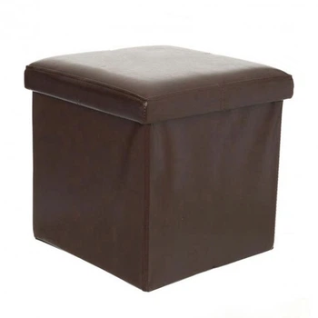 Тумба-пуф розкладний Stenson R88090 30х30х30см brown