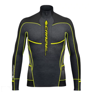 Кофта мужская воротник-стойка FLAME MAN YELLOW FLUO L