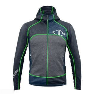 Кофта чоловіча з широкими кишенями RESOLUTION MAN GREEN FLUO М