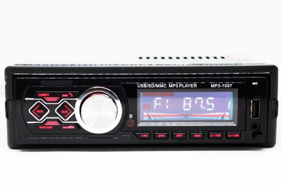 Автомагнітола MP3-1097 BT ISO зі знімною панеллю 7338 1DIN 4х50W