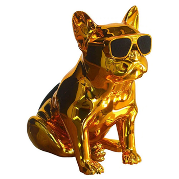 Беспроводная Bluetooth-колонка с сенсорным управлением Aerobull Dog Metallic S4 Gold