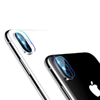 Скло Hoco захисне Lens flexible для камери iPhone X 2 шт V11 transparent