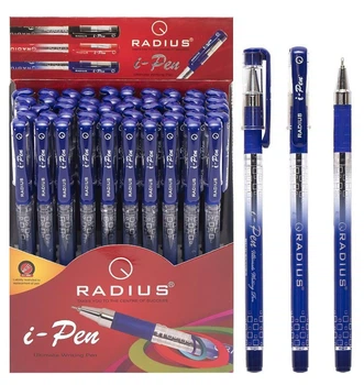 Ручка масляна Radius I-Pen синій 50/300/1200 шт