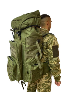 Рюкзак військовий тактичний, 80л, колір олива