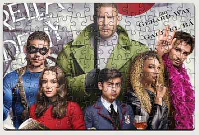 Печать на пазлах “Сериал Академия “Амбрелла” на магнитной основе 290х200мм (А4) 16158