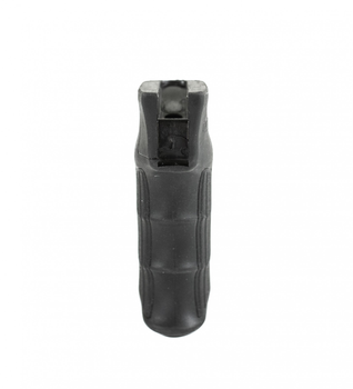 Пистолетная рукоять DLG прорезиненная с отсеком (черная) (00032)